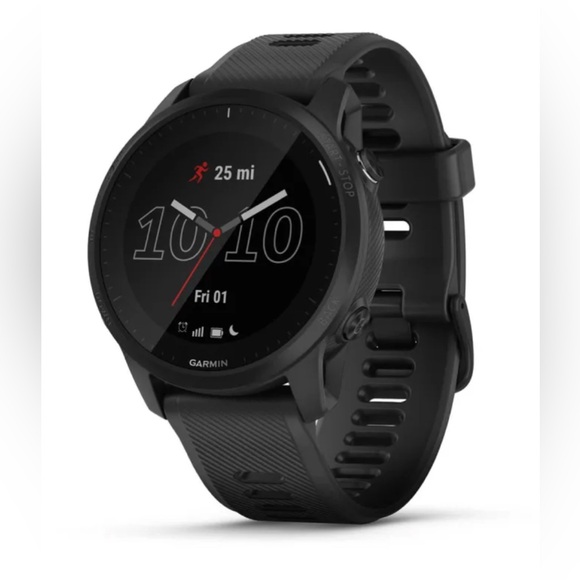 Garmin Forerunner 945 Black Fitness Smartwatch - Picture 1 of 9